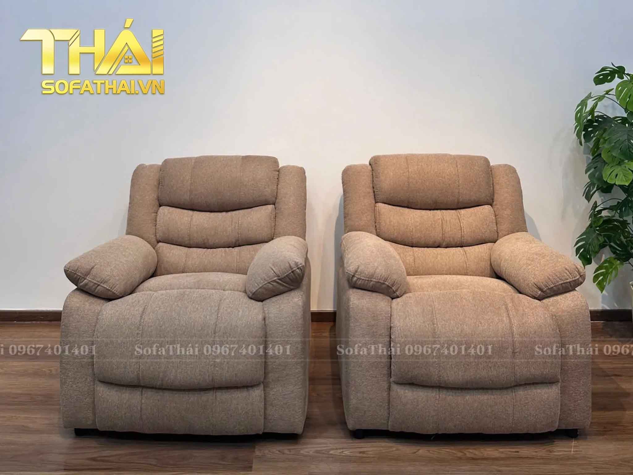 Ghế Sofa Vải Chỉnh Điện Thư Giãn