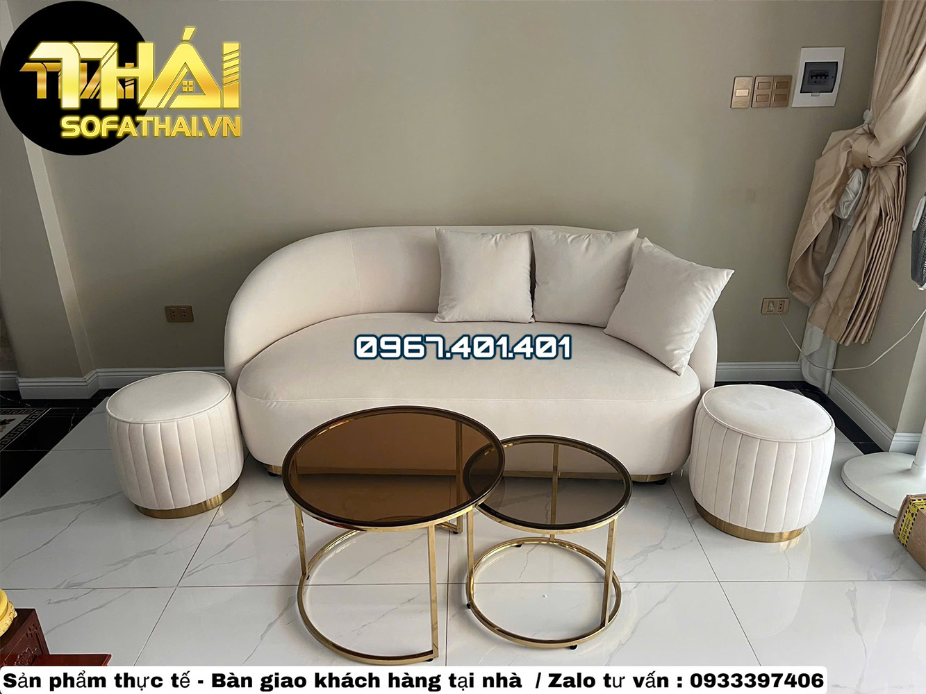 Ghế Sofa Phòng Khách Phong Cách Hiện Đại Và Sang Trọng