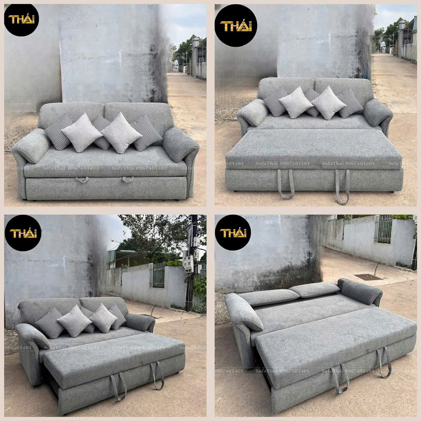 Ghế Sofa Giường Kéo Thông Minh